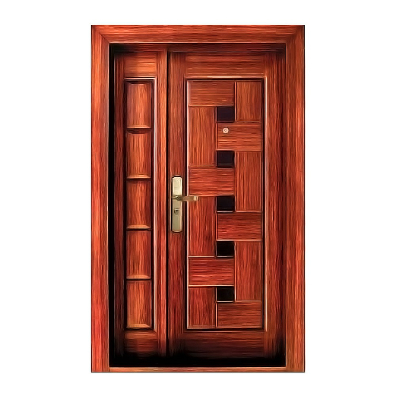 China Modern Latest Design Exterior Steel Main Entrance Doors Wholesale Price Steel Security Door
