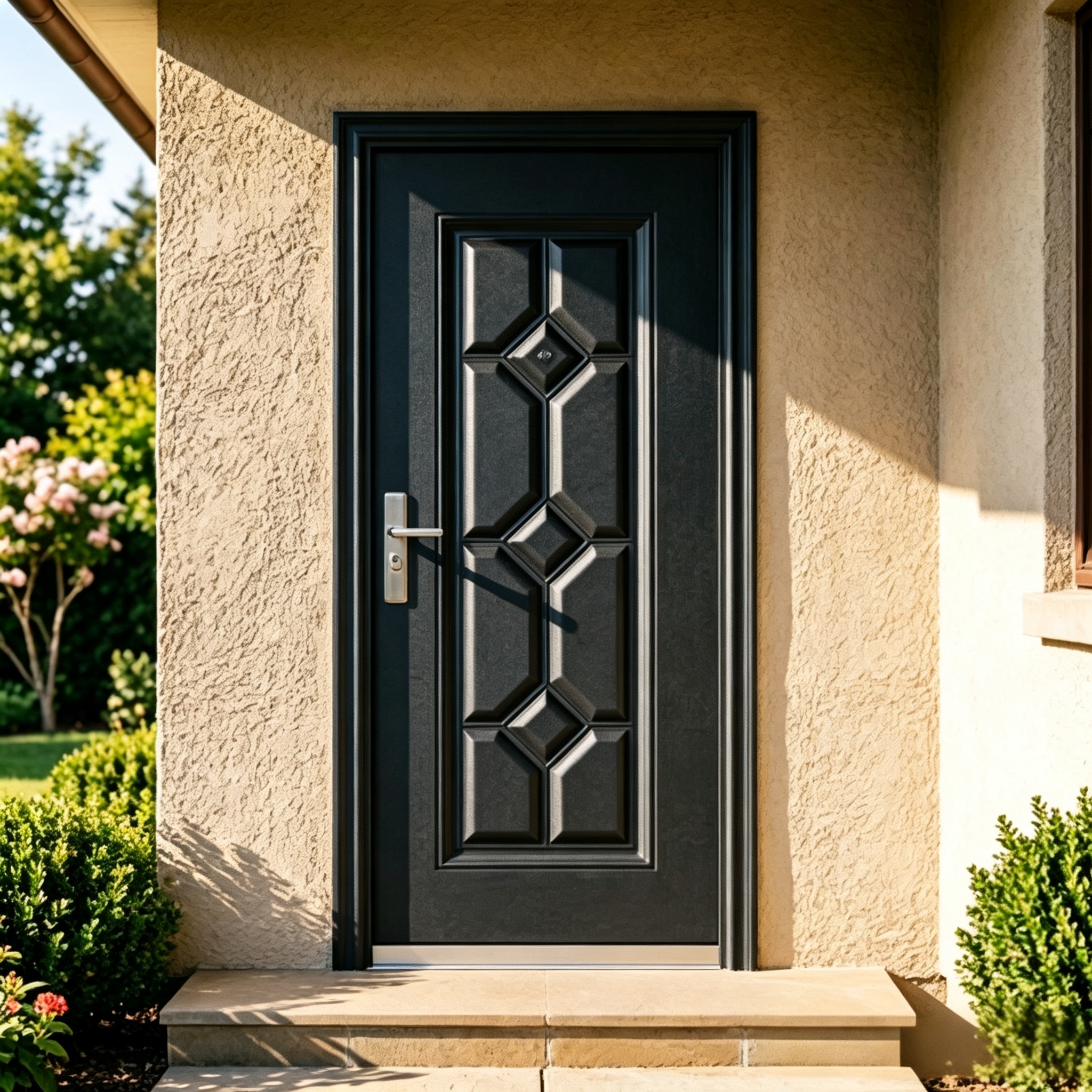 Professional Grade Steel Security Door Ensuring Safety and Style with Easy Home Improvement Projects