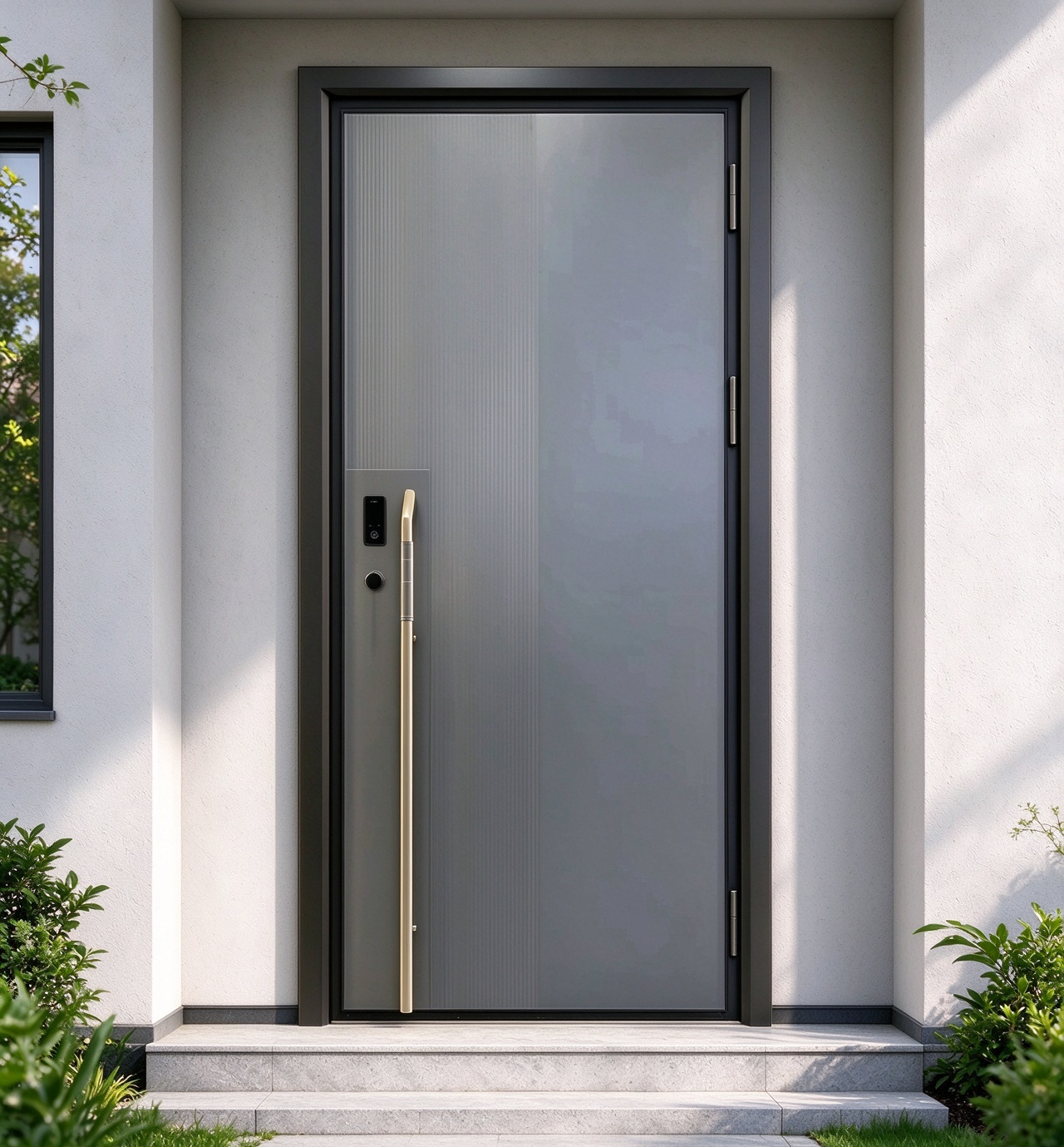 High Quality Smart Door Manufactured By Our Factory Modern Security Door For Villa Building