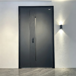 Smart Door Factory Best Price Digital Fingerprint Entry Door