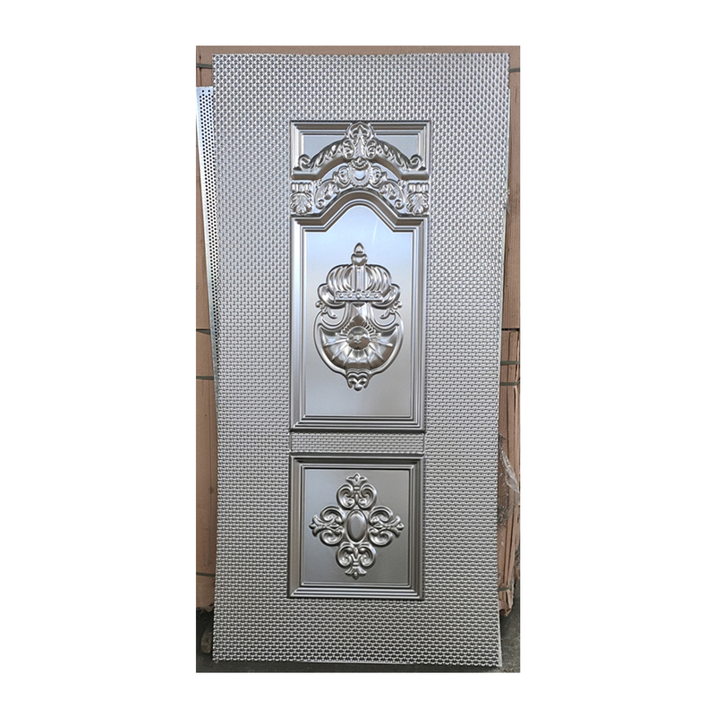 Professional Sheet Factory Reasonable Door Skin Price Moulded Steel Entry Door Embossed Pressed Metal Sheet Panel
