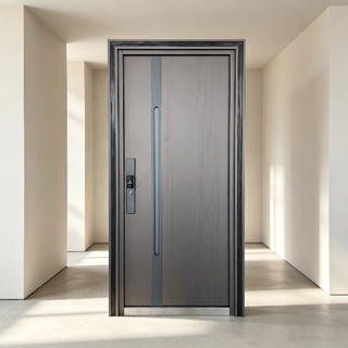 High-Security Smart Door Technology Advanced Encryption Anti-Theft Features and Sleek Modern Aesthetics
