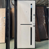 Luxury Main Russia Security Door Front Metal Back MDF Design Exterior Russia Steel Door for Home