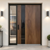 Modern Steel Pivot Door For Villa Main Exterior Entrance