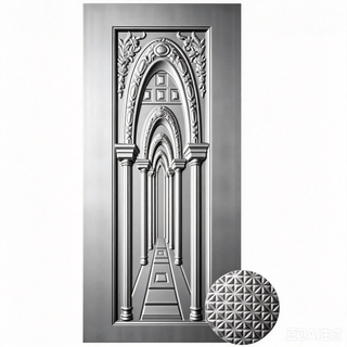 Custom Pattern Metal Sheet and Steel Door Skin Provided by Established Wholesale China Supplier