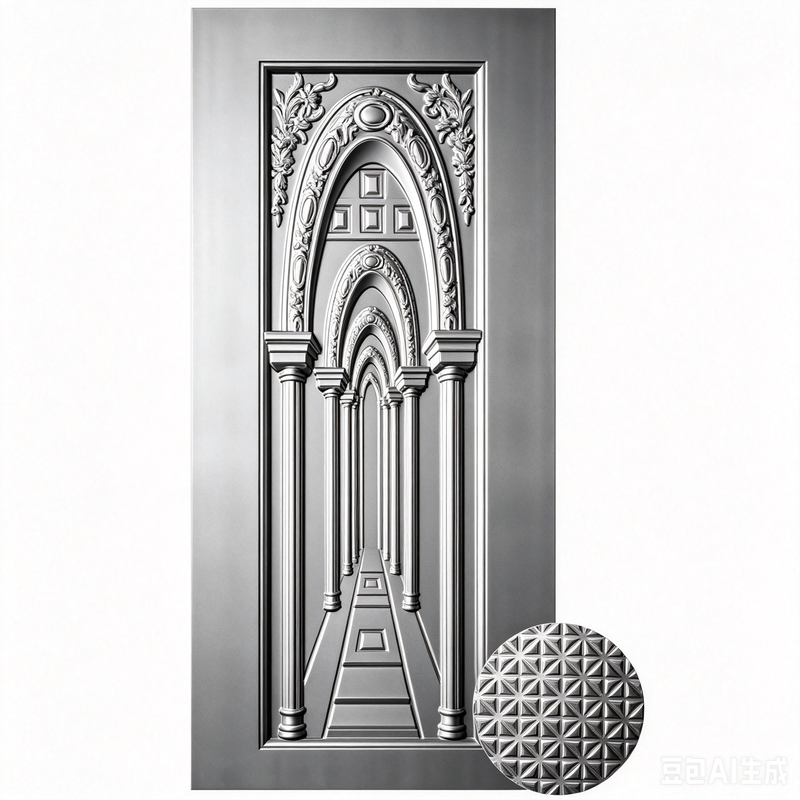 Custom Pattern Metal Sheet and Steel Door Skin Provided by Established Wholesale China Supplier