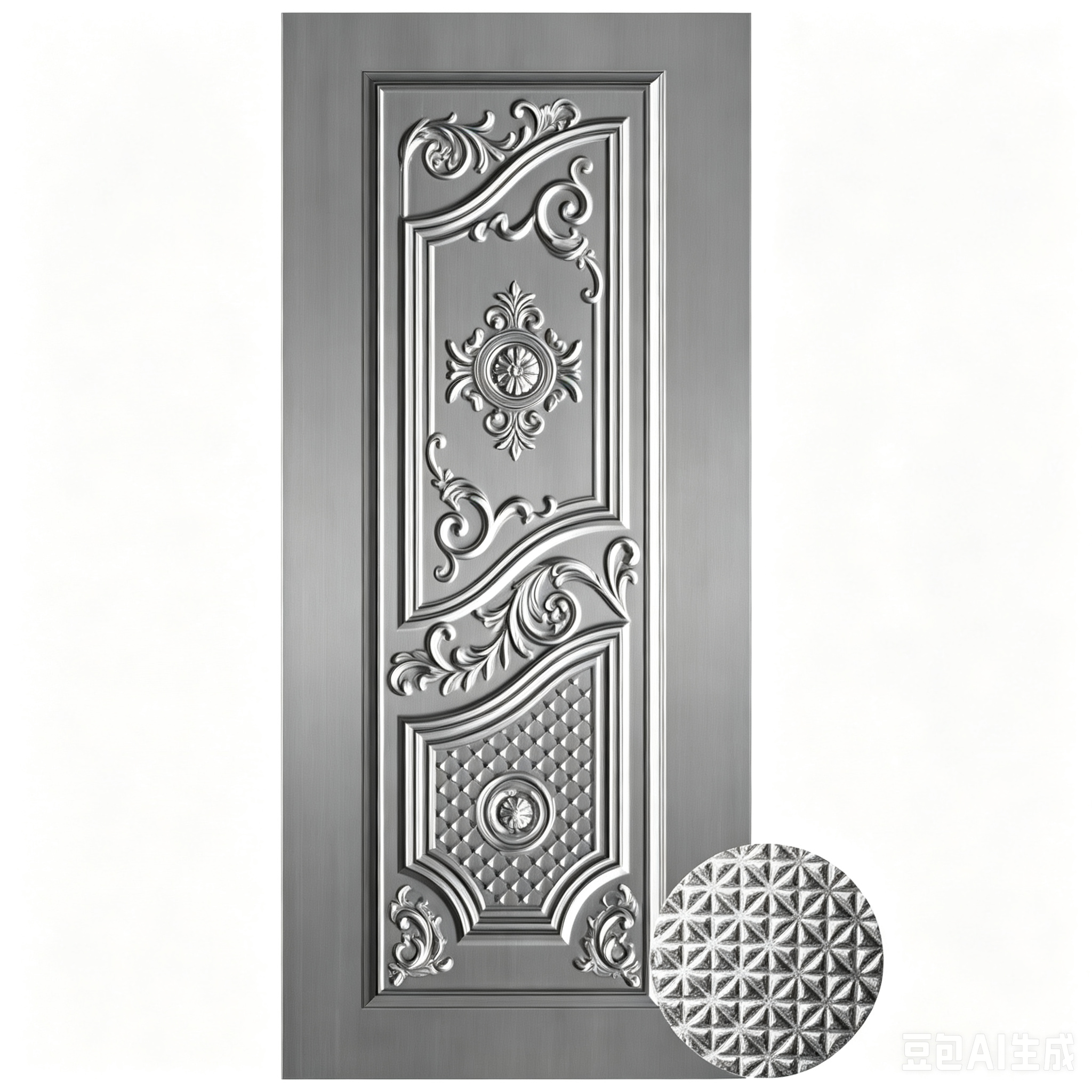 Custom Design Security Door Panels Security Steel Skins for Residential Front Doors