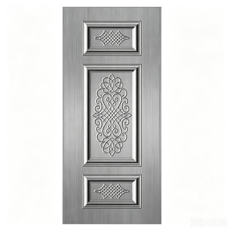 High Quality Steel Door Panels Heavy Duty Metal Replacement Skins for Villa Entry