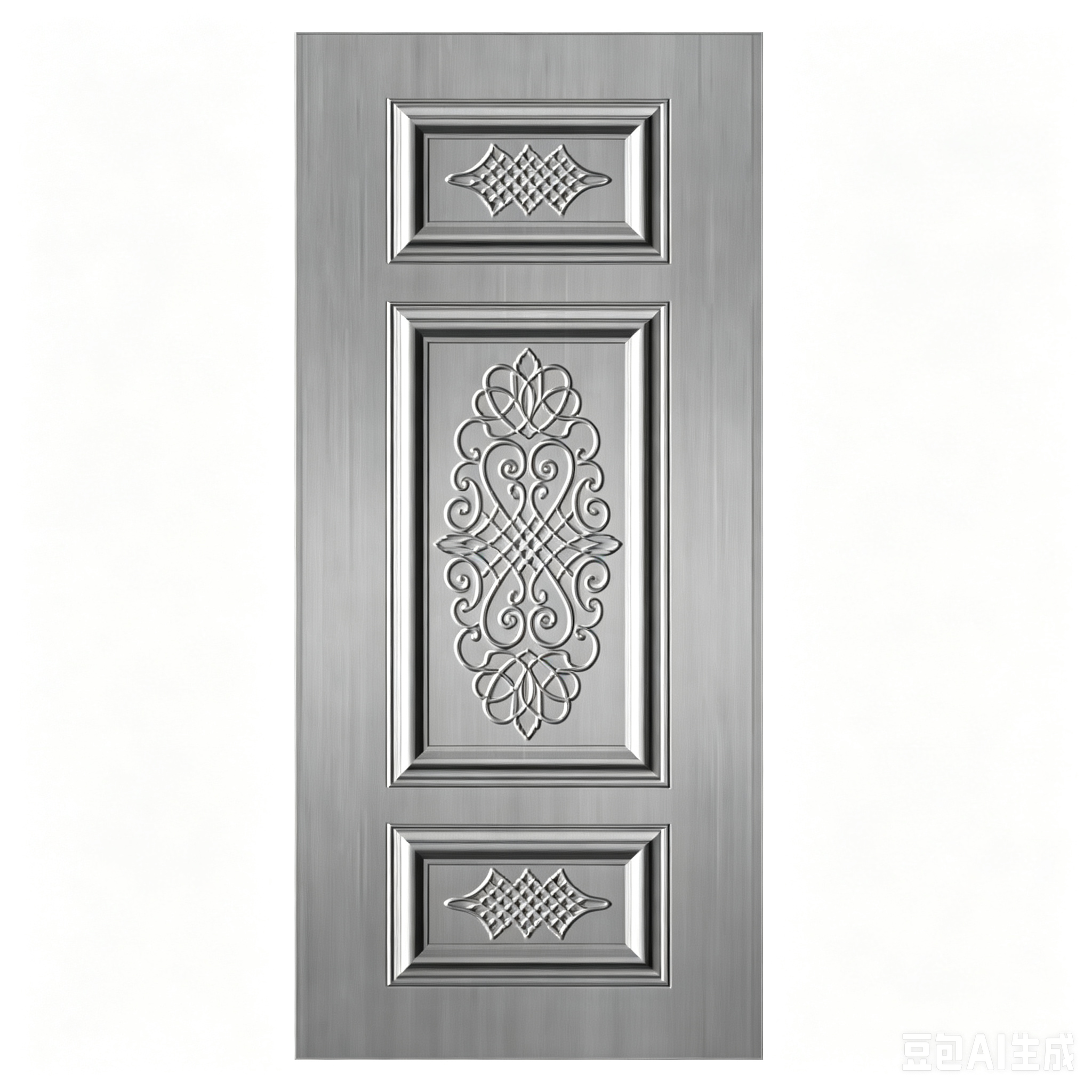 High Quality Steel Door Panels Heavy Duty Metal Replacement Skins for Villa Entry