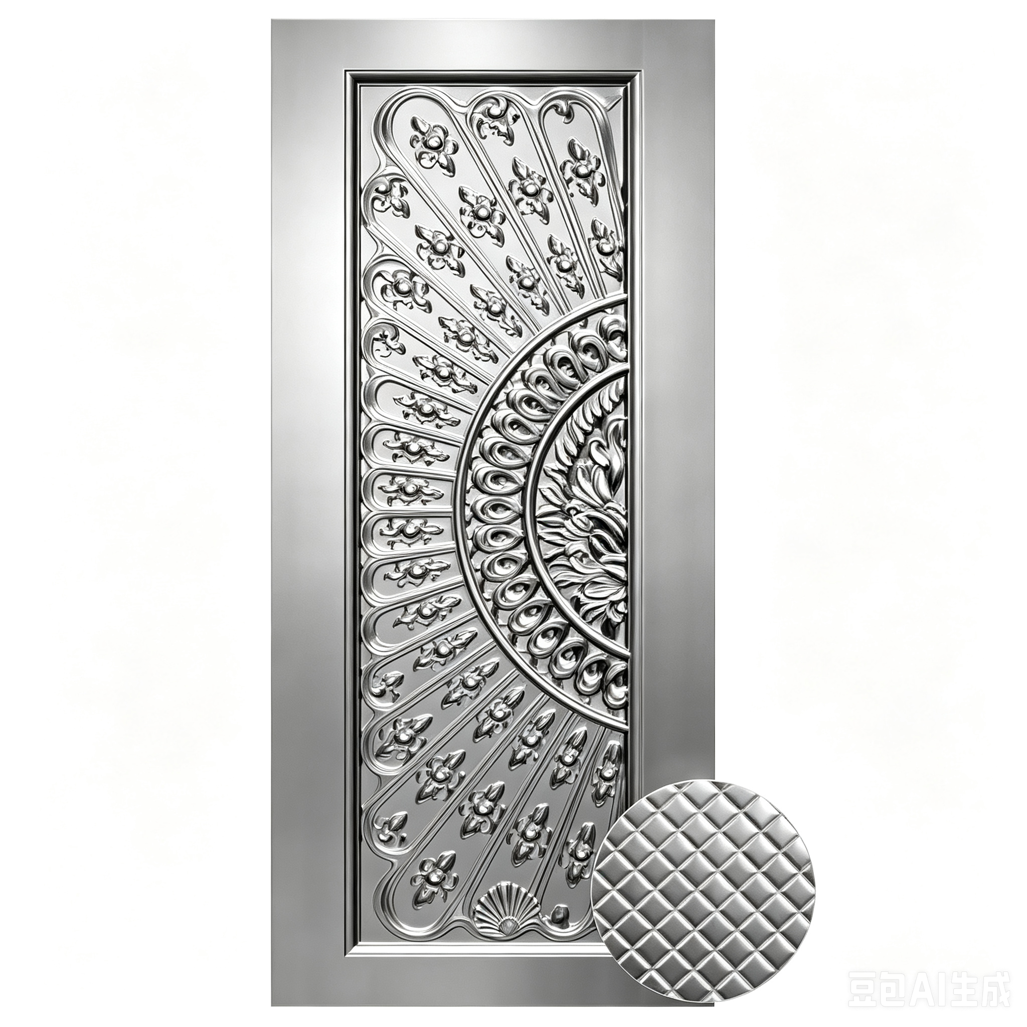 Factory Modern Exterior Metal Door Panels and Steel Door Skin China Supplier Wholesale Price