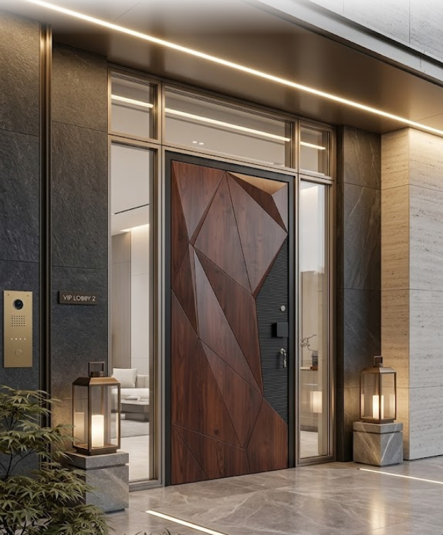aluminum door