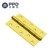 PHIPULO Hardware Accessory Antique Brass Copper Spring Door Hinge 