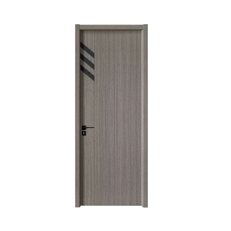 Beautiful High Quality Interior Luxury Modern Design Wooden Soundproof Mdf Doors