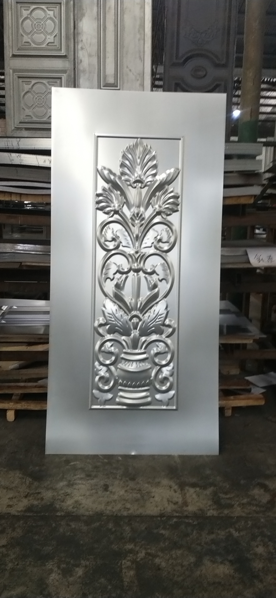 Wholesale Price Top Quality Steel Sheet Skin Embossed Door Panel Exterior Steel Door Skin