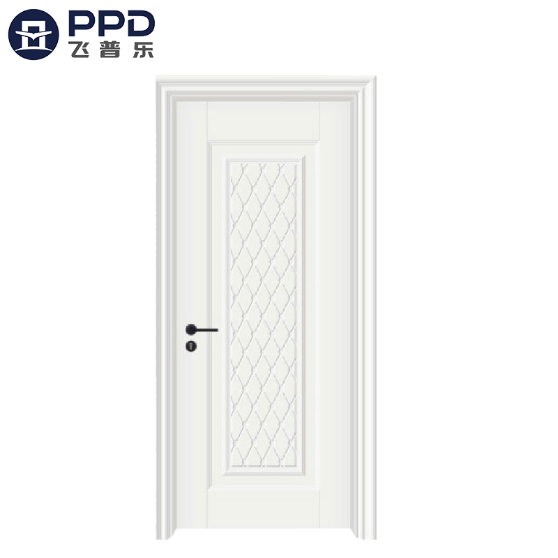 China Factory Interior Soundproof Mdf Doors Fancy Luxury Free-painting Mdf Doors
