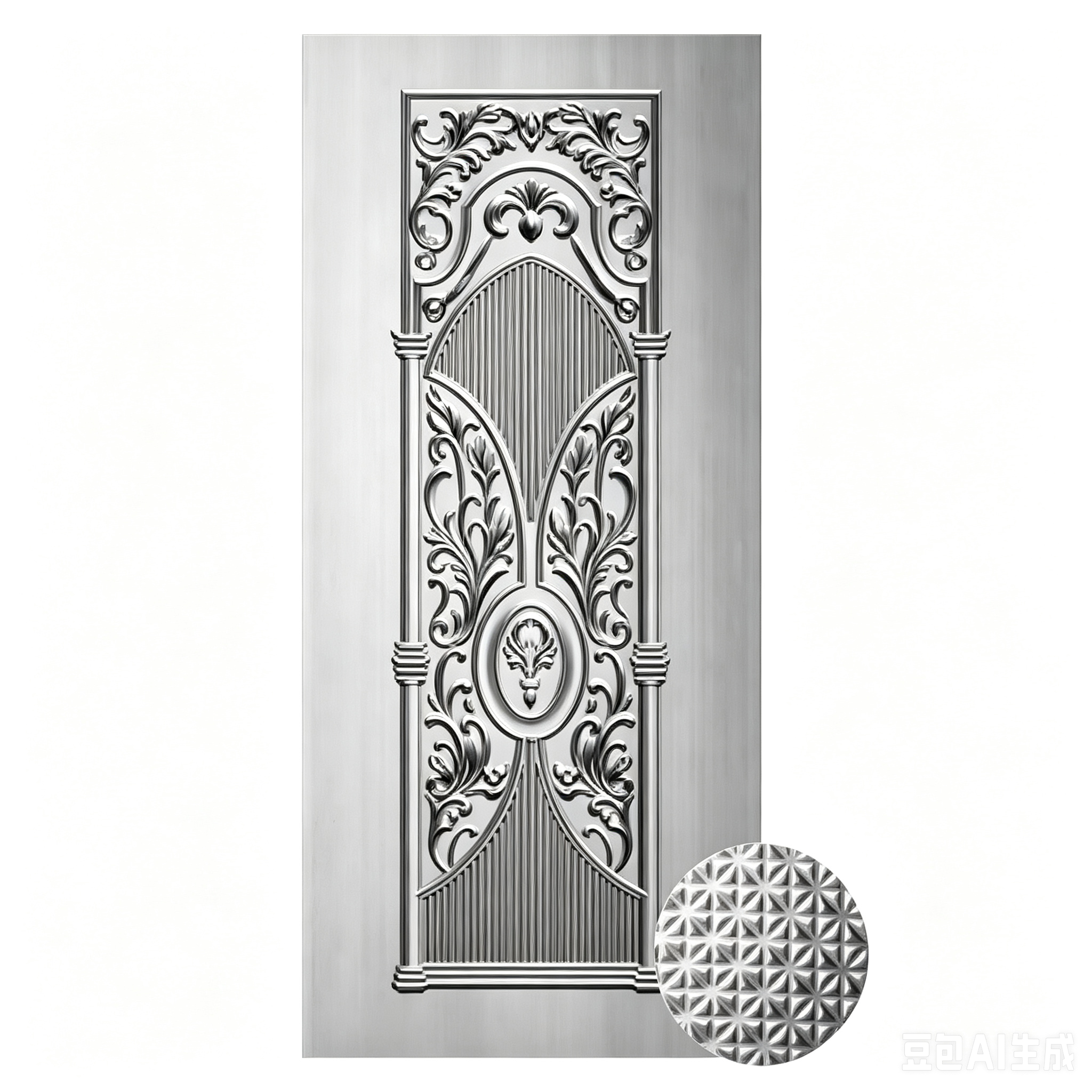 Thickened Exterior Steel Door Skin Built for Maximum Durability Direct From Production Factory