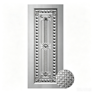 Decorative Metal Sheet and Steel Door Skin Collections Supplied by Professional China Supplier