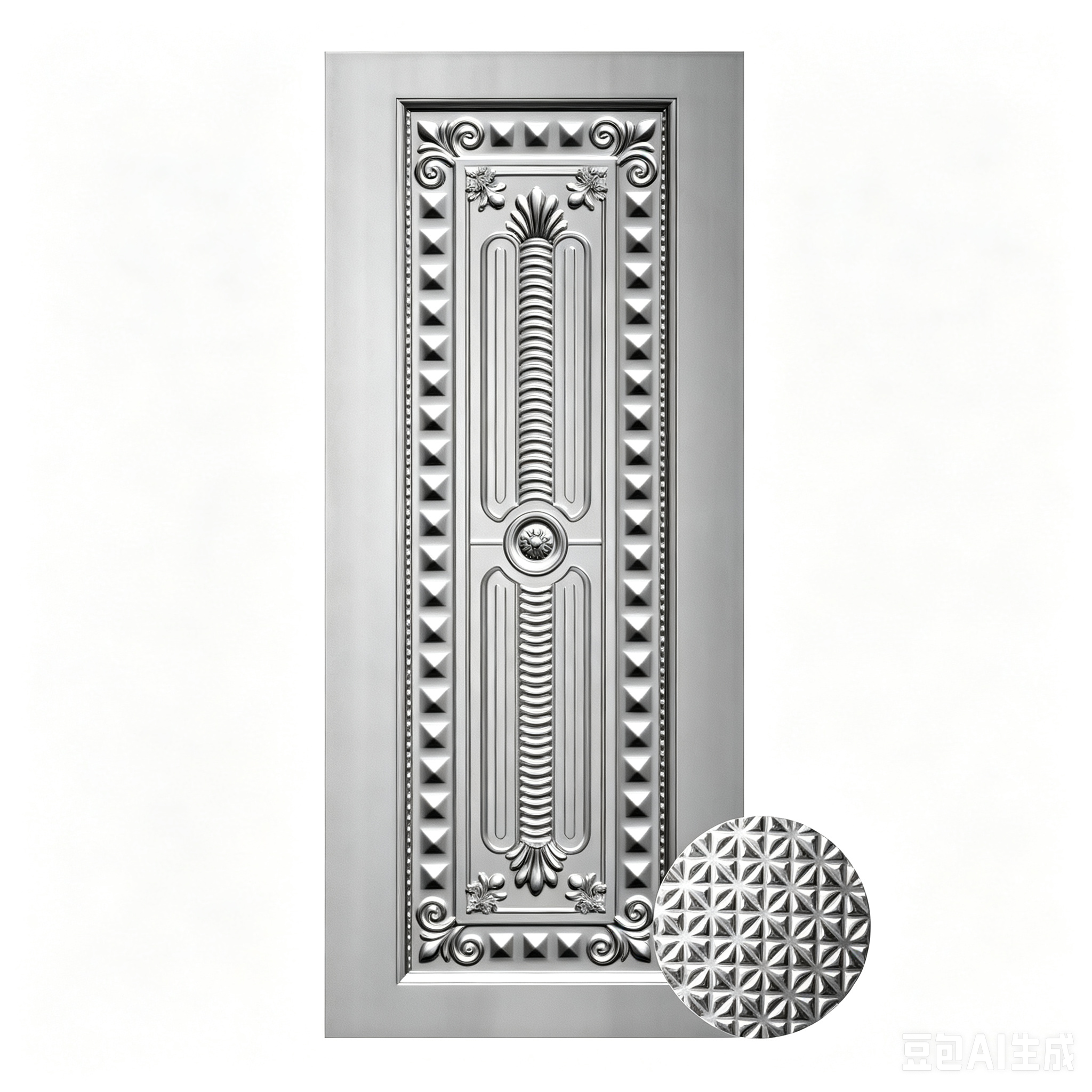 Decorative Metal Sheet and Steel Door Skin Collections Supplied by Professional China Supplier