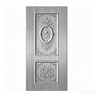 High Quality Embossed Steel Door Skin Wholesale Metal Sheet Factory Direct China Supplier for Security Doors