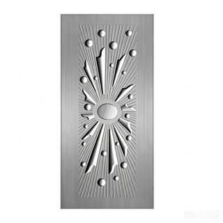 Modern Minimalist Metal Door Panels Decorative Metal Skins for Front Door Renovation