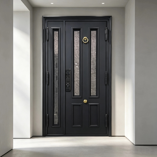 Crystal Clear Glass Door With Leak Proof Seal Strips And Heavy Duty Hinges for Easy Professional Installation
