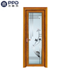FPL-7004 Custom Fiberglass Modren Simple Design Aluminium Bathroom Door 