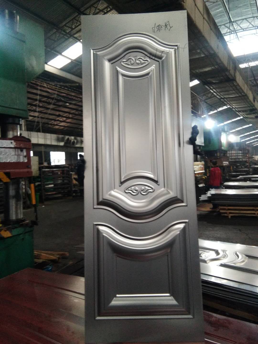 Phipulo Exterior Embossed Panel Steel Door Metal Stamped Sheet Skin