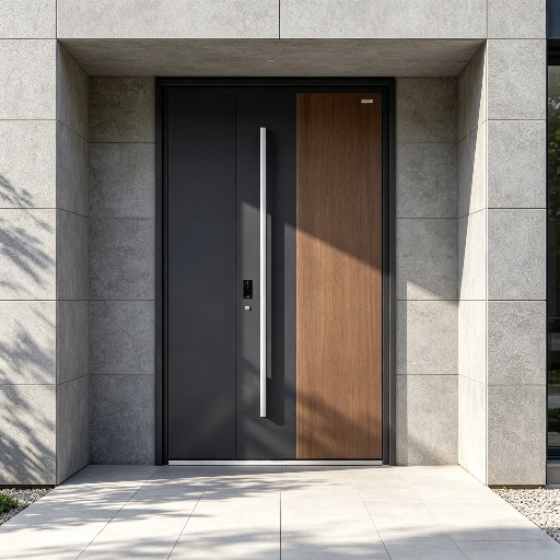 Smart Door Custom Villa Exterior Security Entry Door From Factory