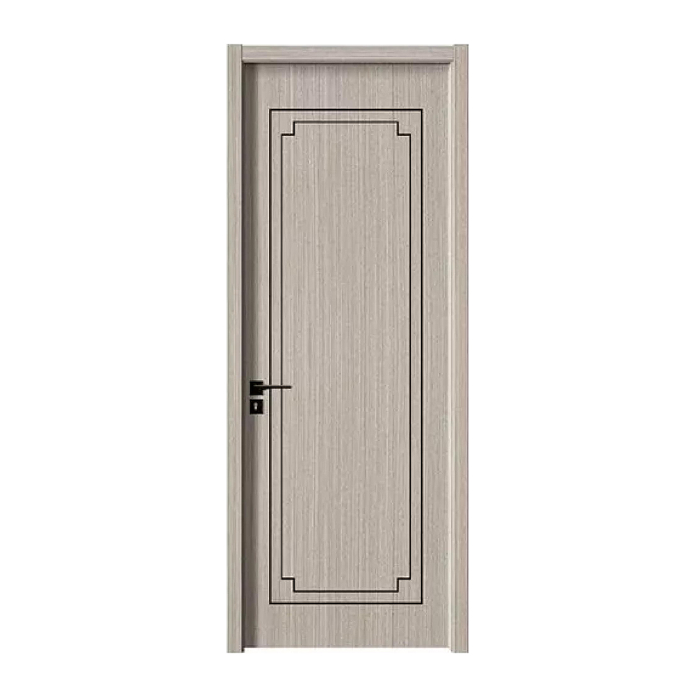 Factory Outlet Customized Apartment Project Waterproof Door Composite Bedroom Interior WPC Board Wood Door
