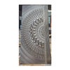 Popular Design Stamp Cold Rolling Metal Steel Door Skin Pattern Mould Galvanized Exterior Steel Door Sheet