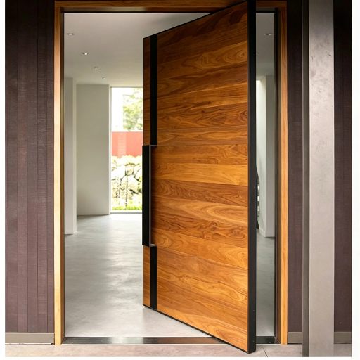 China Door Factory Produce Custom Villa Pivot Door High‑grade Exterior Pivot Entrance Door Wholesale Large Pivot Front Door For Residential Construction Projects