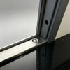 High End Cast Aluminum Pivot Door With Beautiful Double Sided Decorative Patterns And Anti Rust Surface Treatment