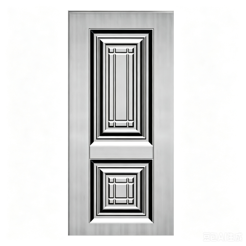 Durable Anti Rust Metal Sheet Steel Door Skin Factory Wholesale Exterior Entry Doors China Supplier