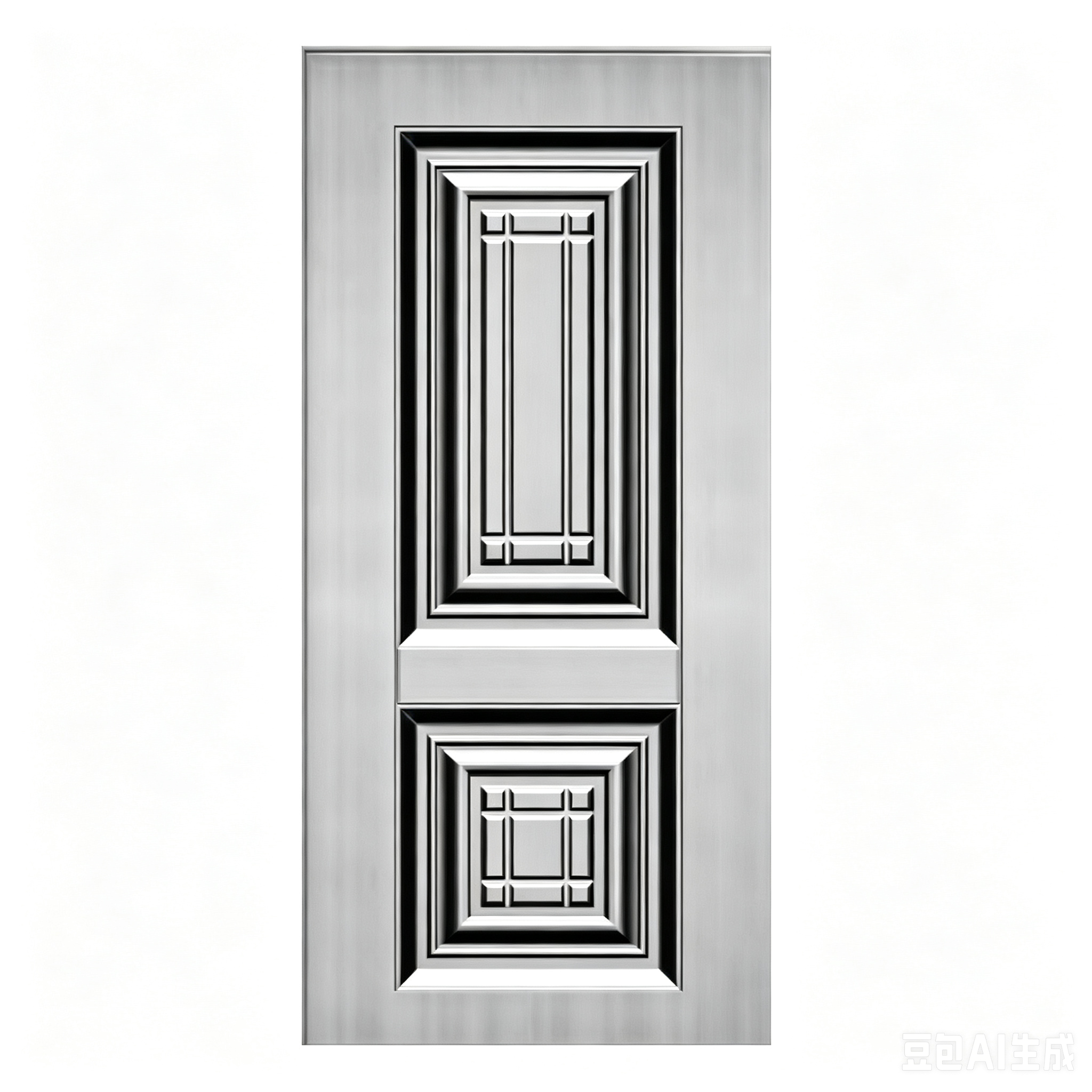 Durable Anti Rust Metal Sheet Steel Door Skin Factory Wholesale Exterior Entry Doors China Supplier