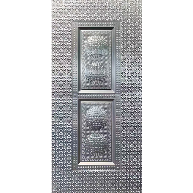 Modern Design Metal Frame Steel Door Skin Factory 