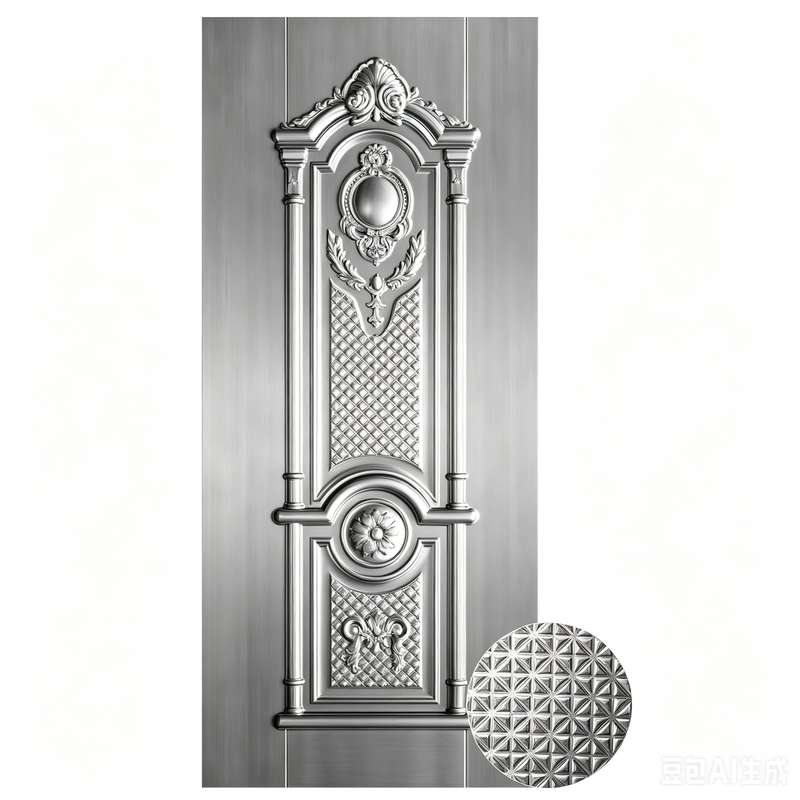 Heavy Duty Exterior Steel Door Skin and Metal Sheet Factory Direct Supply Wholesale China Supplier