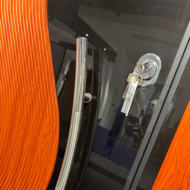 Modern Steel Front Door Waterproof and Rust-Resistant Exterior Turkey Door for Project