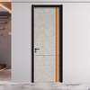 China Factory Modern Simple Style WPC Wood Plastic Composite Modern Door Interior Doors Home WPC Wooden Door