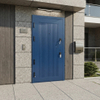 China Supplier New Design Steel Doors Factory Price Exterior Steel Wooden Iron Russia Door