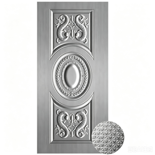 Exquisite Steel Door Skin Finishes Tailored Solutions for Luxury Villa Doors Featuring Robust Protection