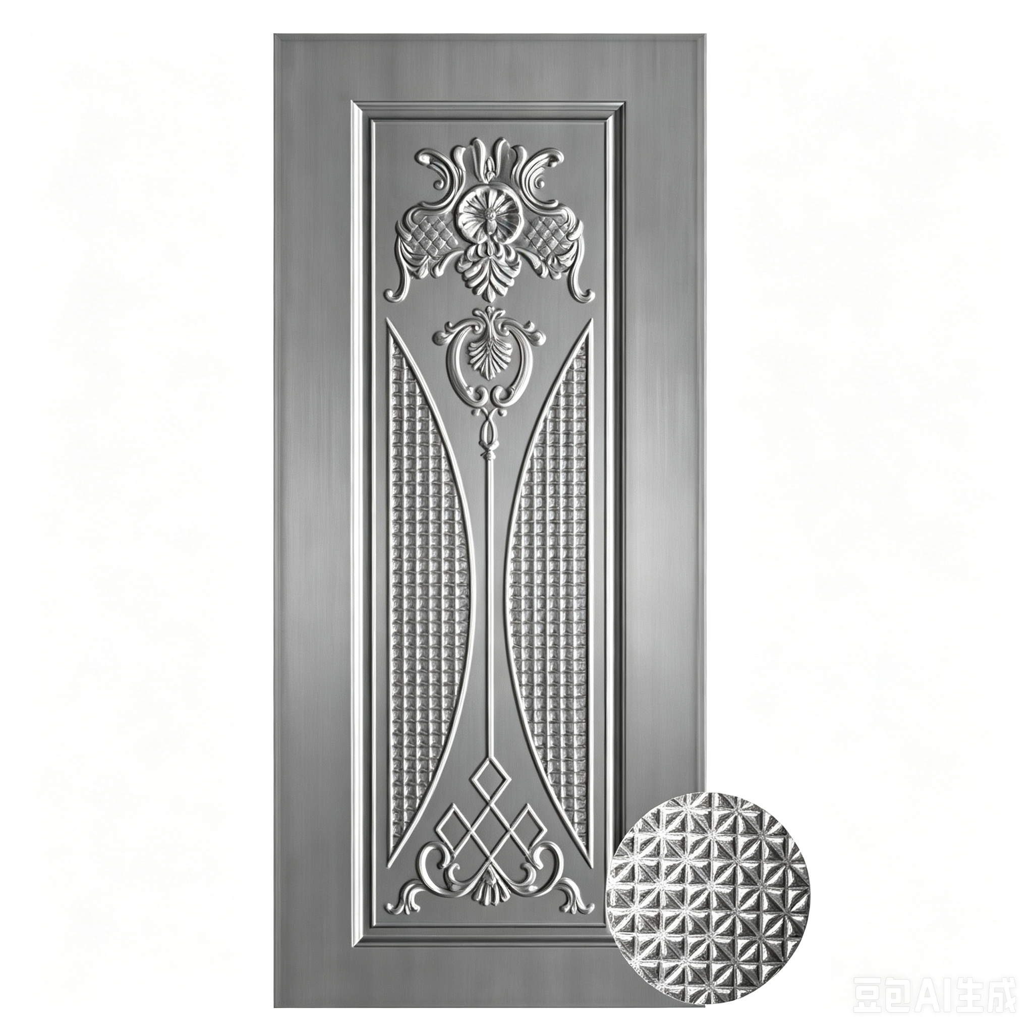 Durable Wrought steel Door Panels for Modern House Main Entrance Security and Elegant Home Decoration