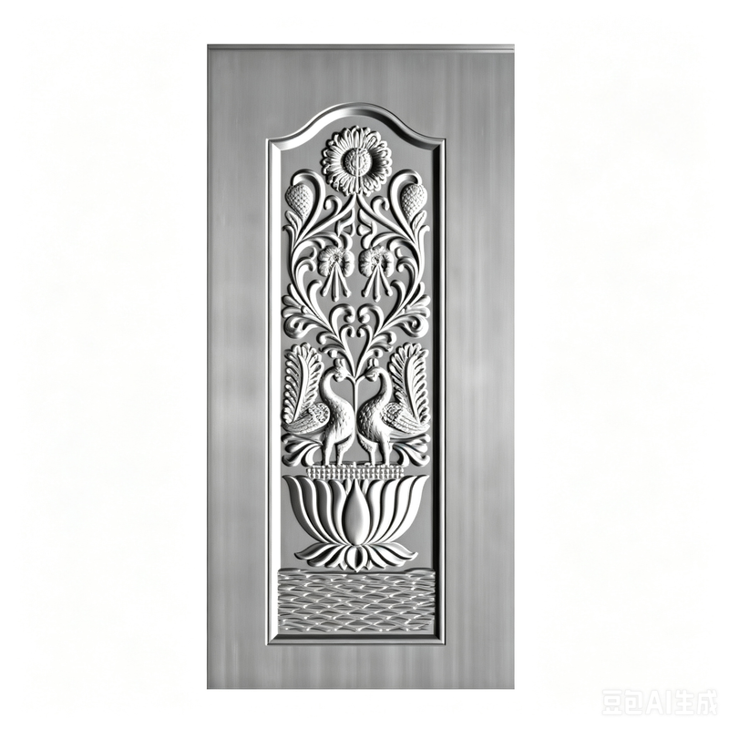 Exterior Main Entry Steel Door Skin Metal Sheet Wholesale Custom Size Factory Direct China Supplier