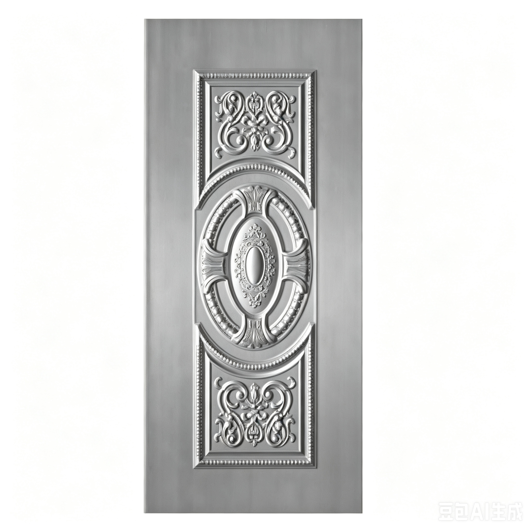 Wholesale Custom Made Steel Door Panels Elegant Decorative Metal Skins for Residential Security Doors