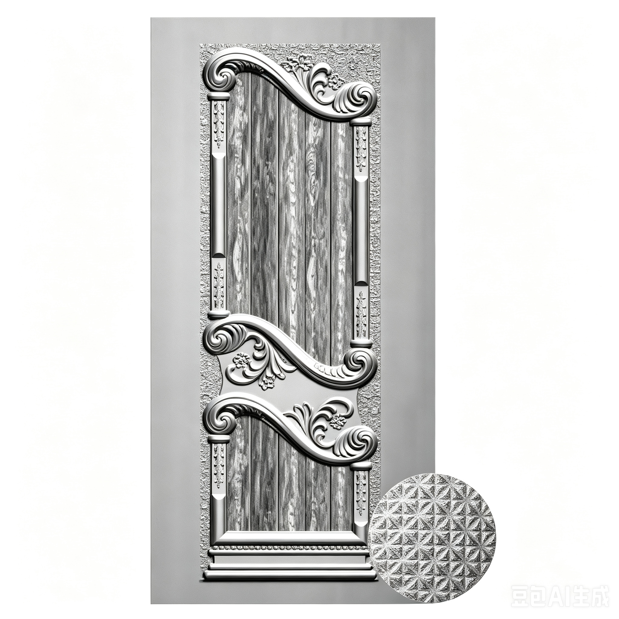 Luxury Villa Front Door Metal Sheet and Steel Panels Trusted China Supplier Wholesale