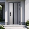 Custom Steel Door from China Factory Heavy Duty Security Steel Door for Home Villa and Commercial Building Projects