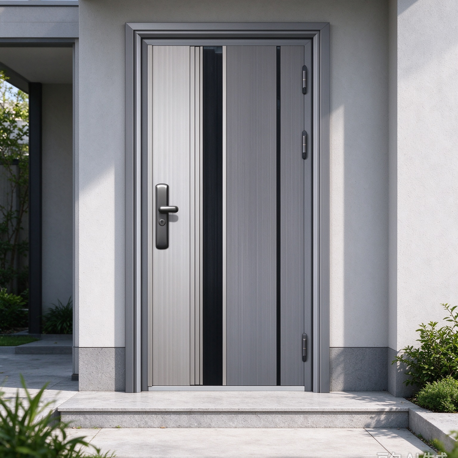 Custom Steel Door from China Factory Heavy Duty Security Steel Door for Home Villa and Commercial Building Projects