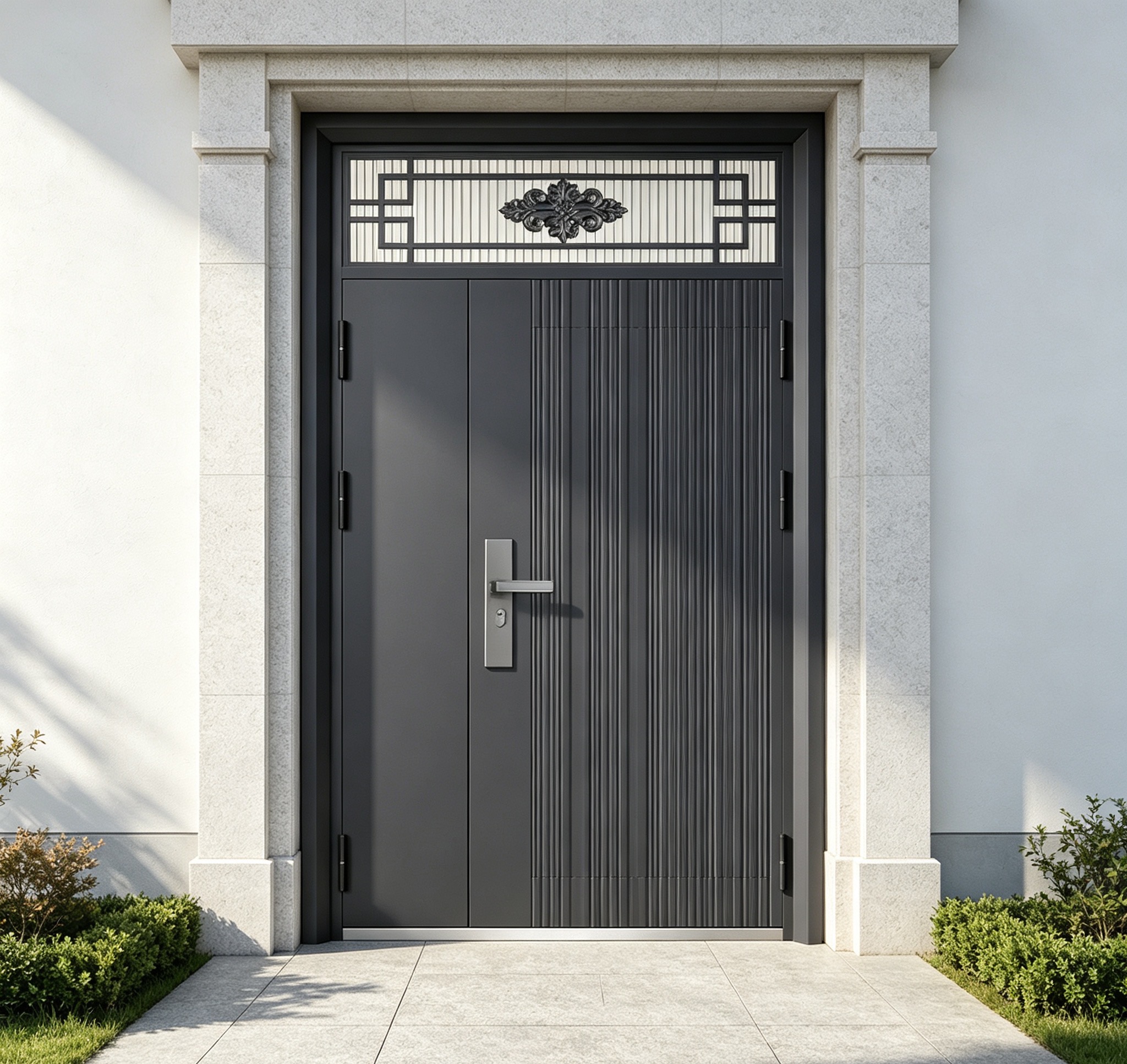 Custom Steel Door Exterior Security Front Entrance Factory Direct