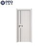PHIPULO White Plain Wood Interior MDF Melamine Door 