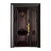 Newest Design Luxury Modern House Aluminium Cast Steel Door Bullet Proof Steel Door