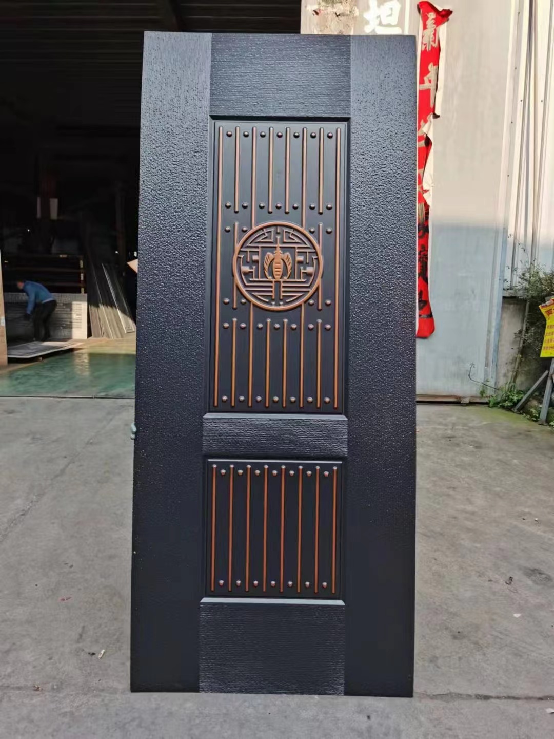Factory Directly Sale Metal Skin Security Steel Door Plate Sheet